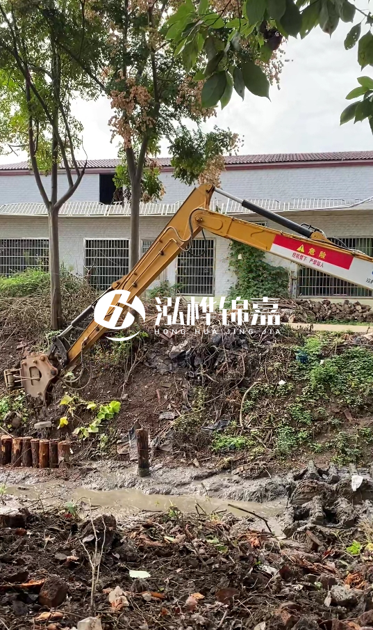 駐馬店挖機(jī)打木樁專業(yè)施工- 河道打木樁后木樁腐朽怎么防治？